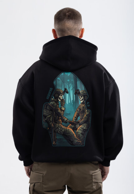 Худі oversize "Залізні побратими"